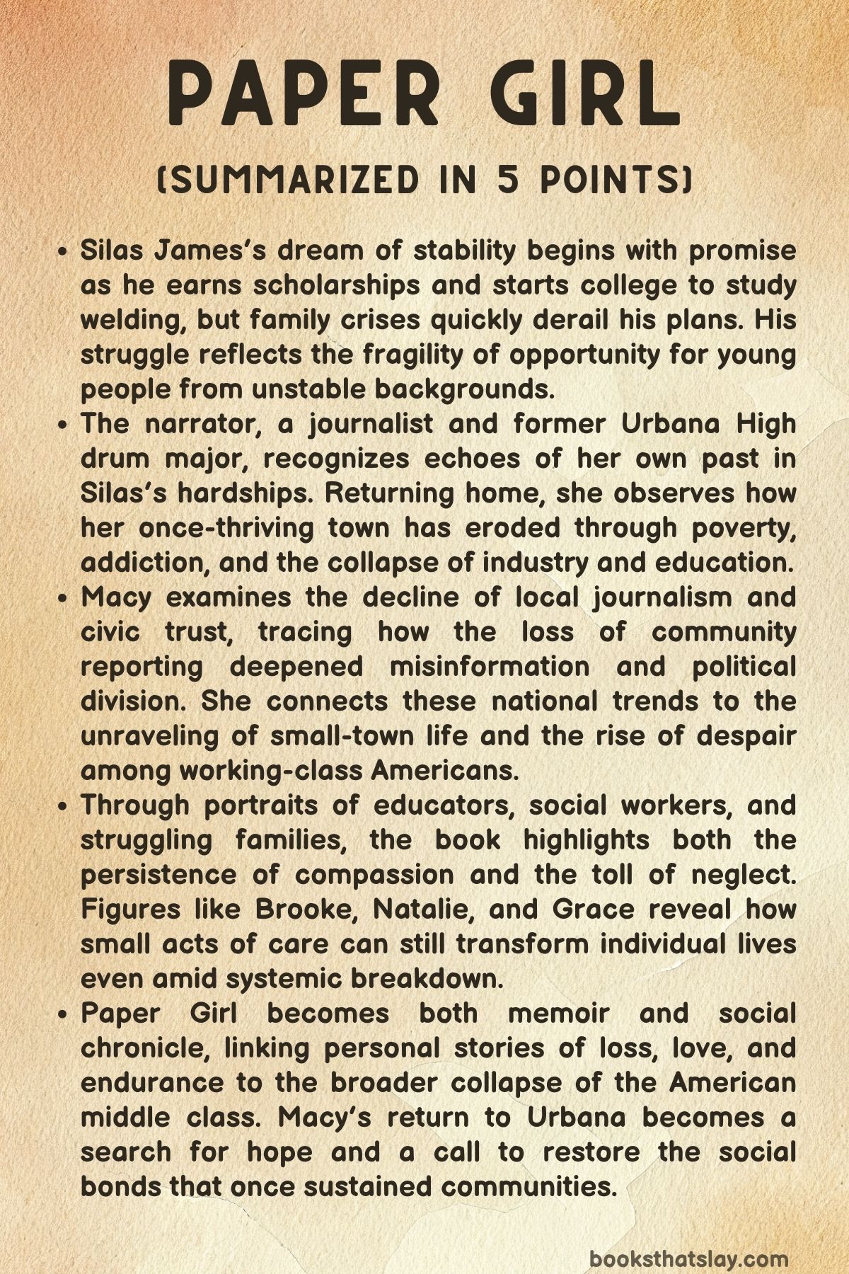 Paper Girl by Beth Macy Summary and Analysis