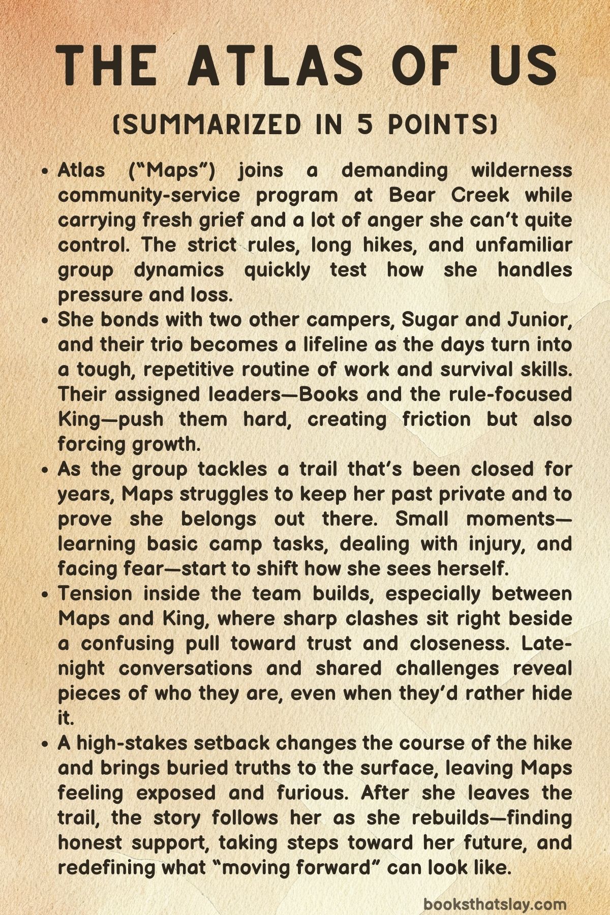 The Atlas of Us Summary, Characters and Themes