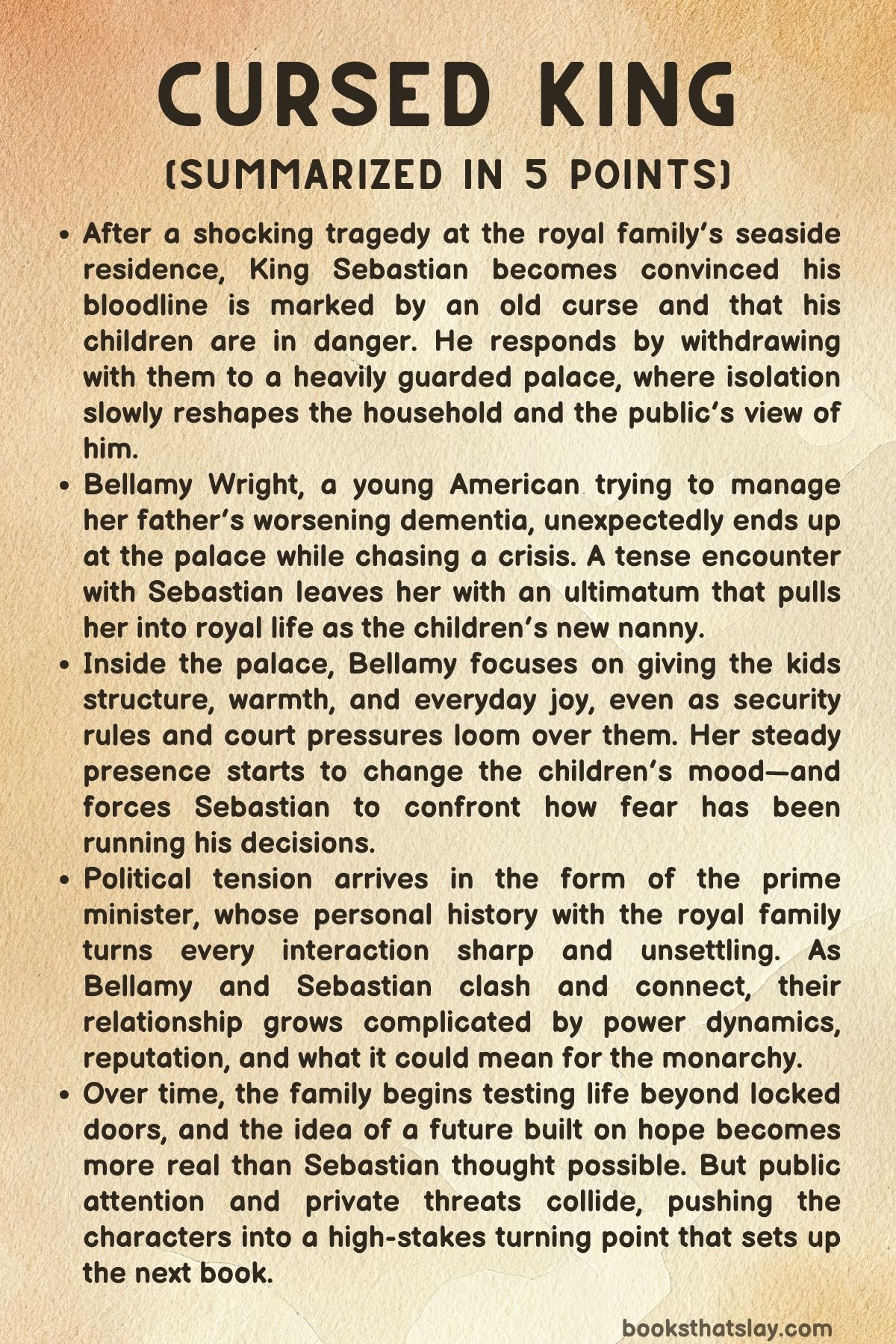 Cursed King Summary, Characters and Themes