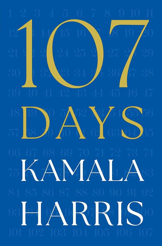 107 Days by Kamala Harris Book Cover