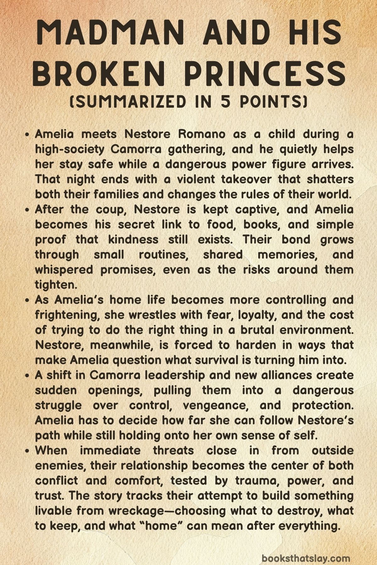 Madman and His Broken Princess Summary, Characters and Themes