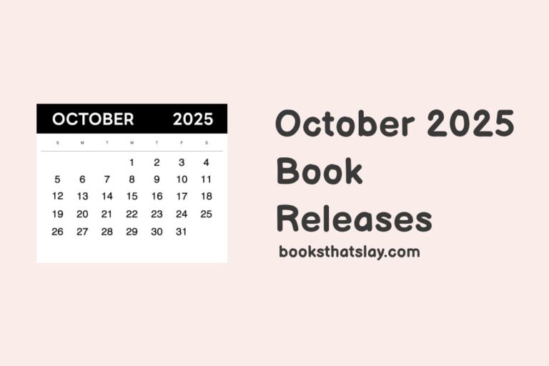 October 2025 Book Releases