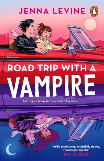 Road Trip with a Vampire by Jenna Levine book cover