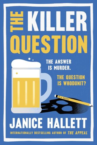 The Killer Question by Janice Hallett book cover
