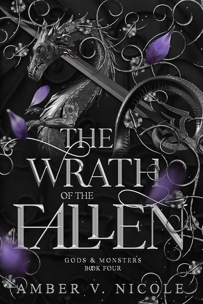 The Wrath of the Fallen by Amber V. Nicole book cover