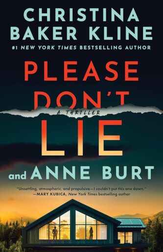 Please Don’t Lie by Christina Baker Kline book cover