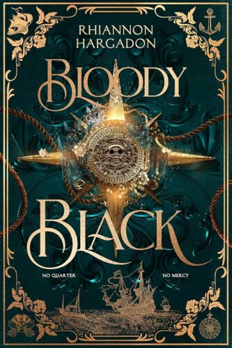 Bloody Black by Rhiannon Hargadon book cover