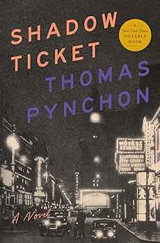 Shadow Ticket by Thomas Pynchon book cover