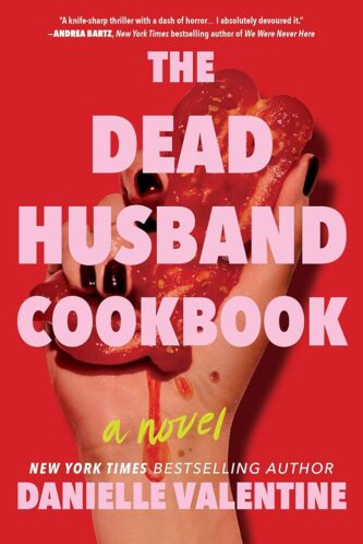 The Dead Husband Cookbook by Danielle Valentine book cover