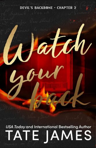 Watch Your Back by Tate James book cover