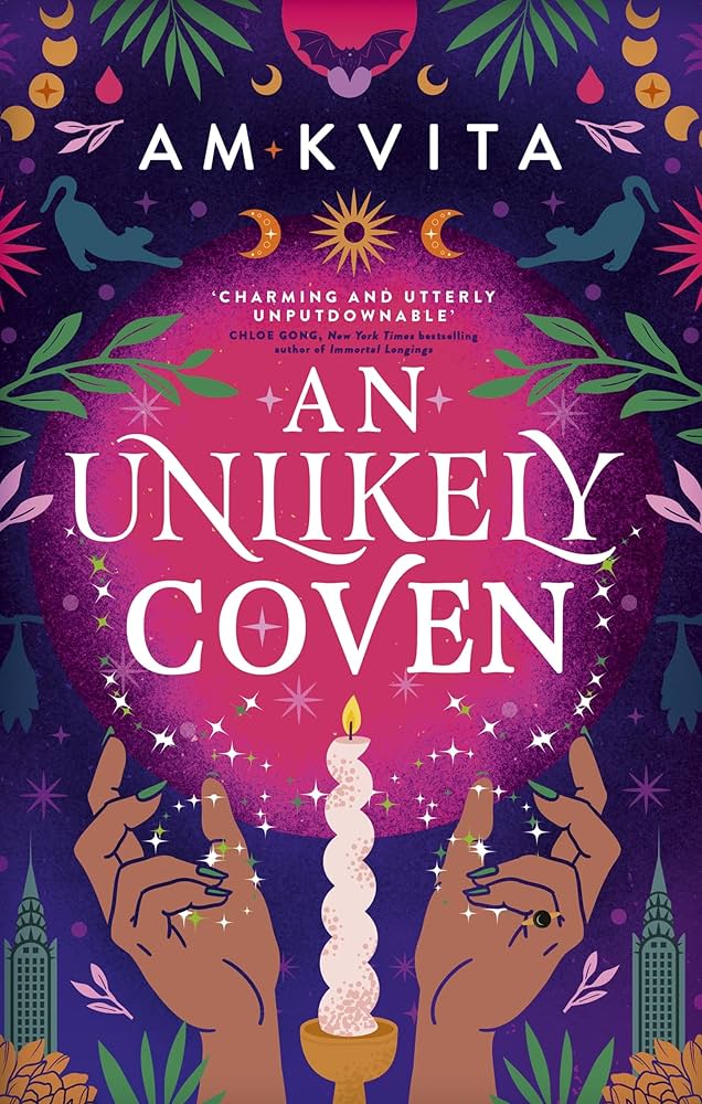 An Unlikely Coven by AM Kvita book cover