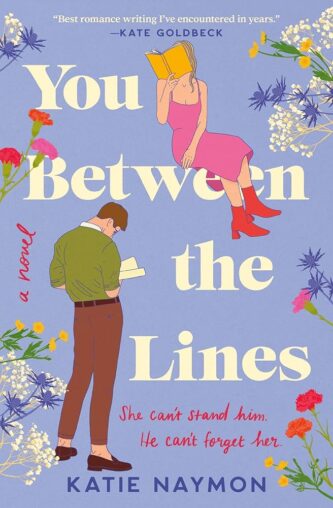 You Between the Lines by Katie Naymon book cover