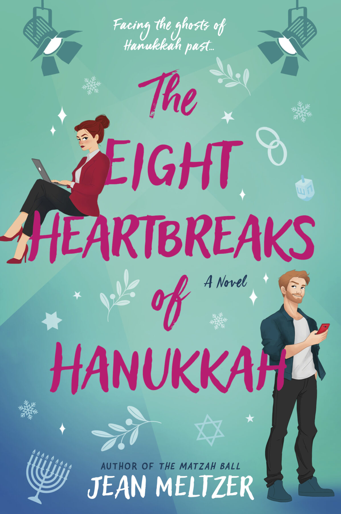The Eight Heartbreaks of Hanukkah by Jean Meltzer book cover