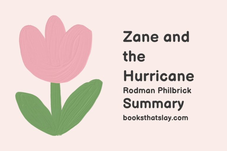 Zane and the Hurricane Summary, Characters and Themes