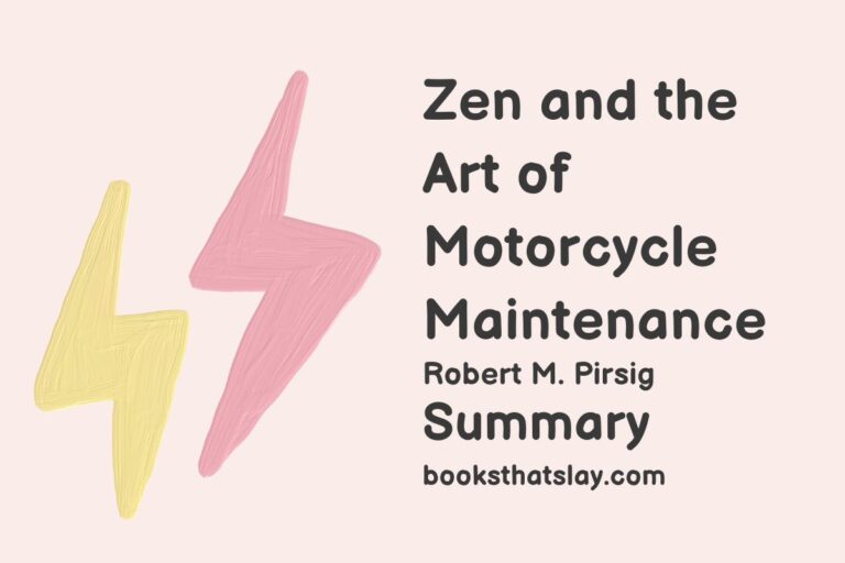 Zen and the Art of Motorcycle Maintenance Summary and Analysis