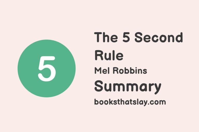 The 5 Second Rule Summary and Analysis