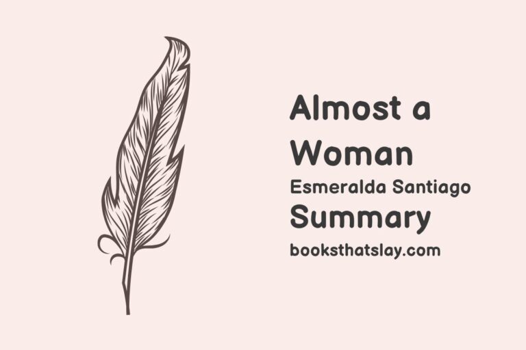 Almost a Woman Summary and Analysis