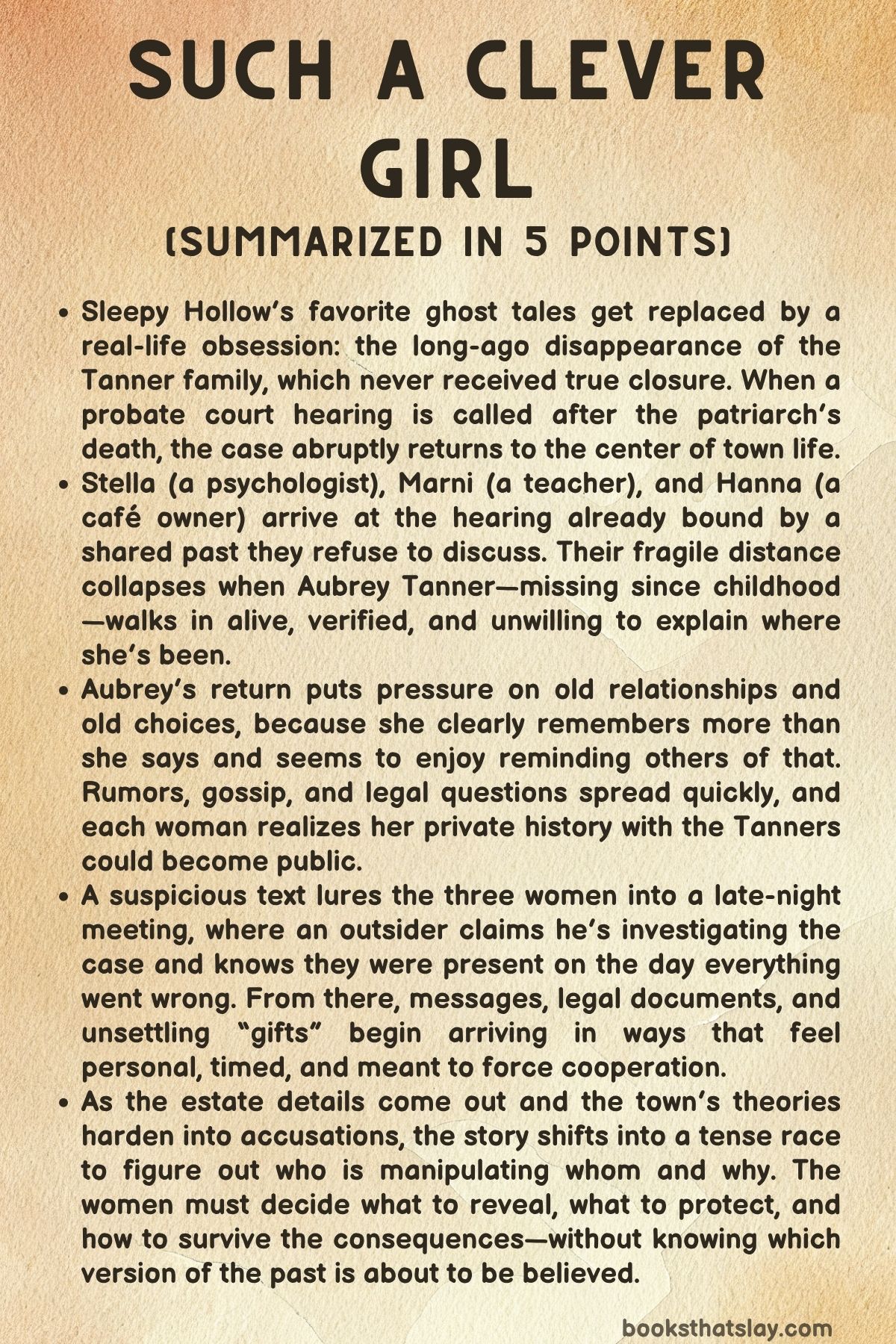 Such a Clever Girl Summary