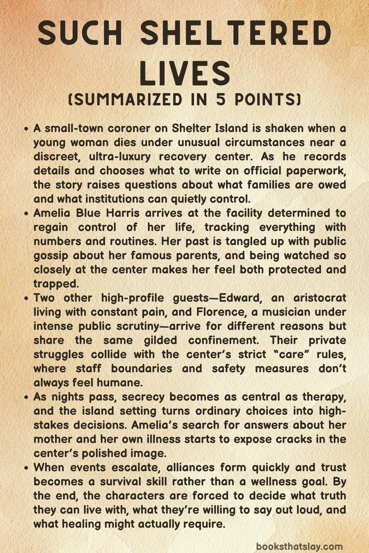 Such Sheltered Lives Summary