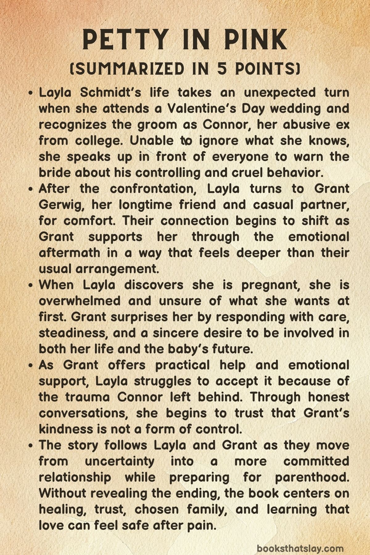 Petty in Pink summary