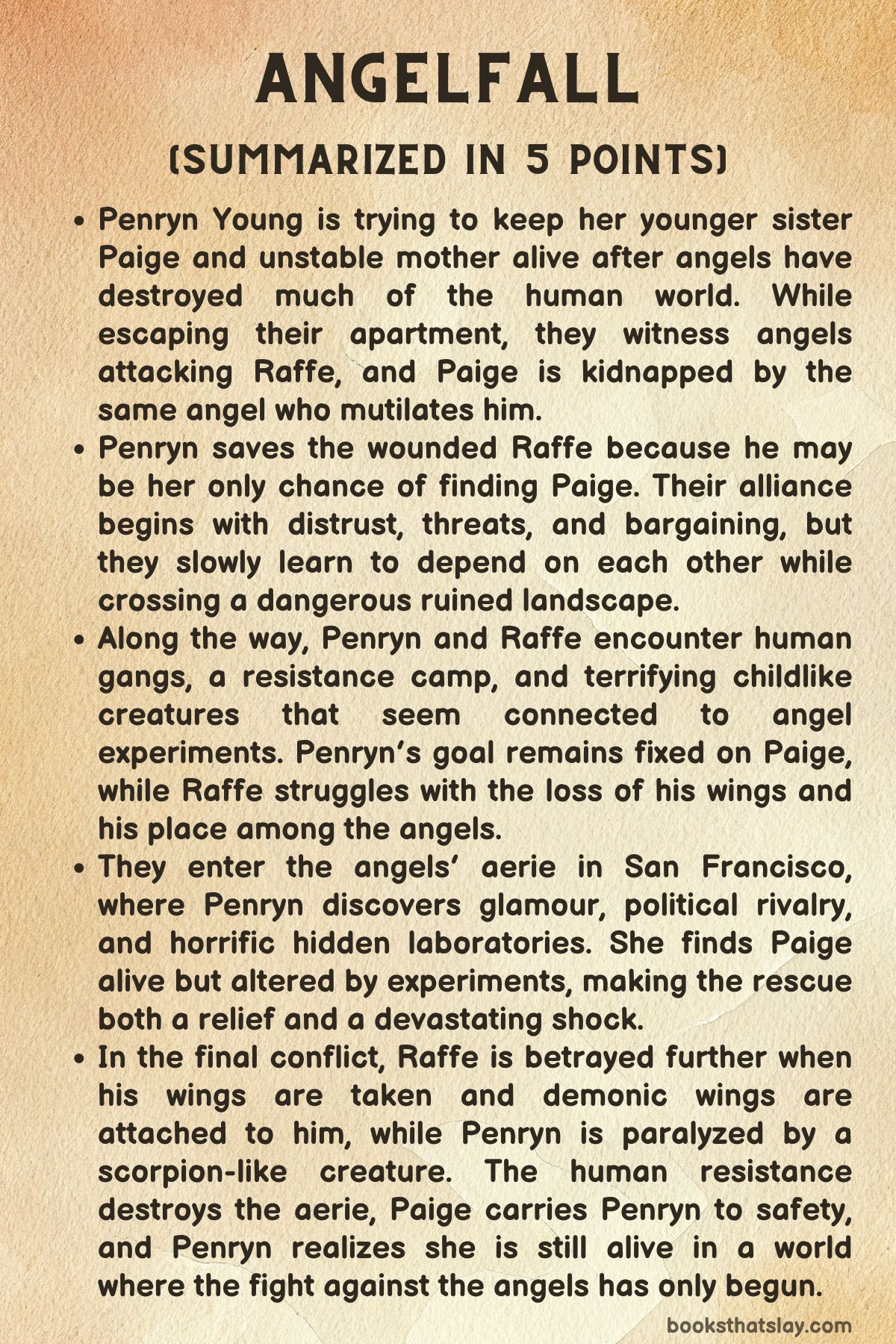Angelfall by Susan Ee Summary