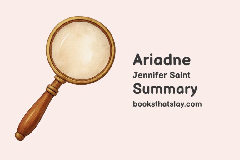 Ariadne by Jennifer Saint Summary, Characters and Themes