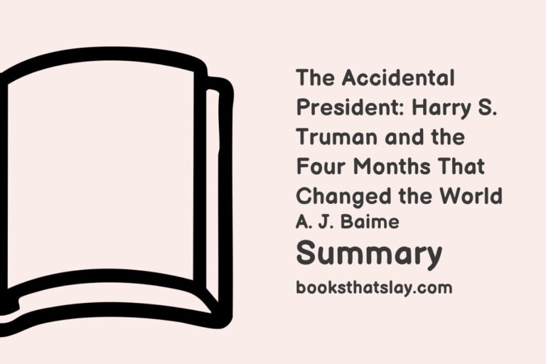The Accidental President Summary and Analysis