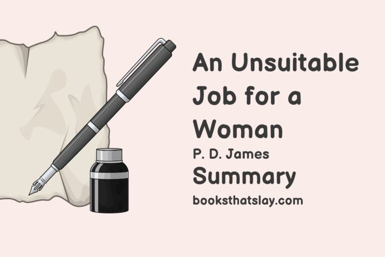 An Unsuitable Job for a Woman Summary, Characters and Themes