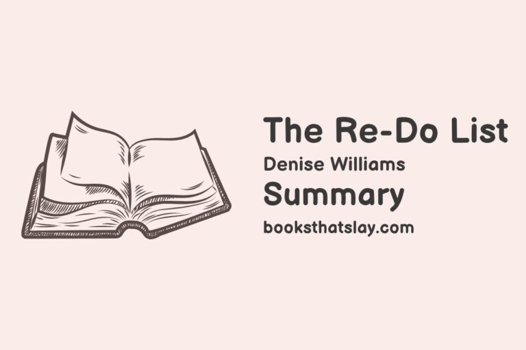 The Re-Do List Summary, Characters and Themes