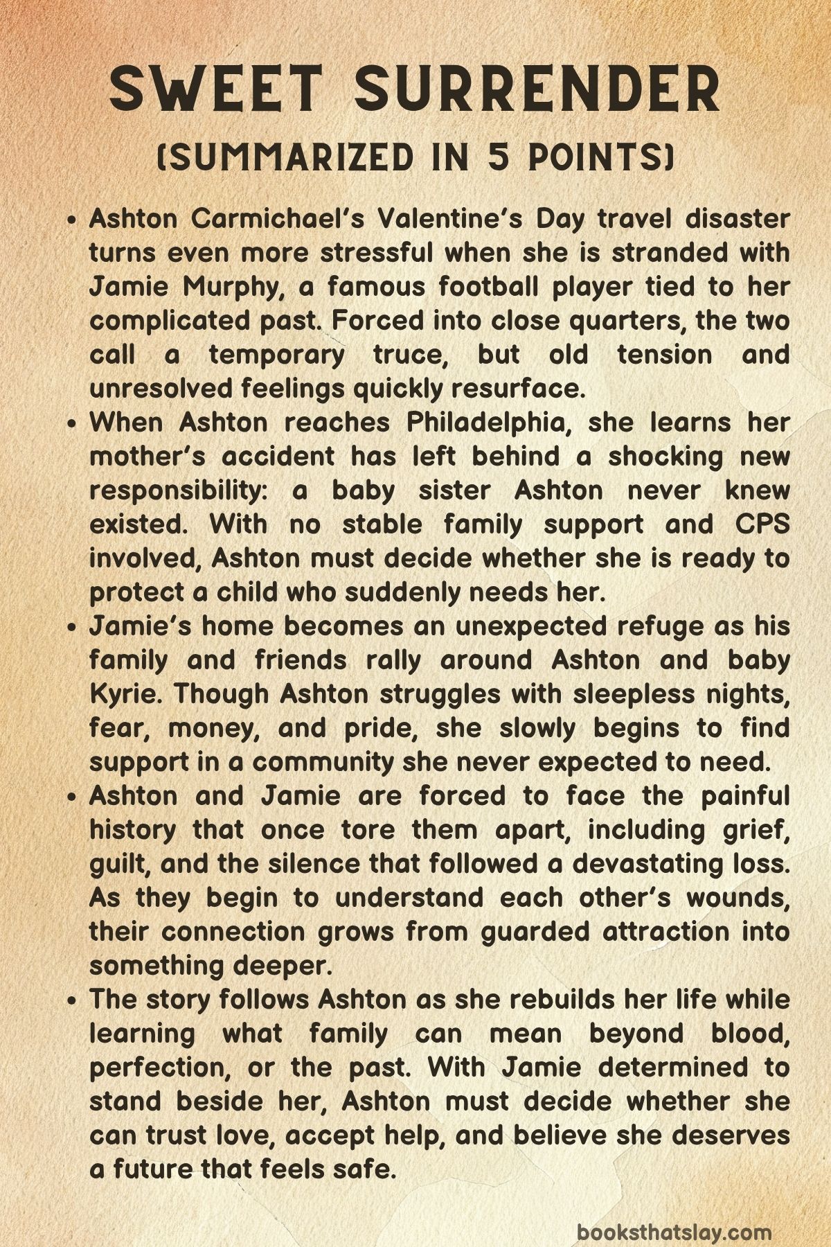 Sweet Surrender Summary