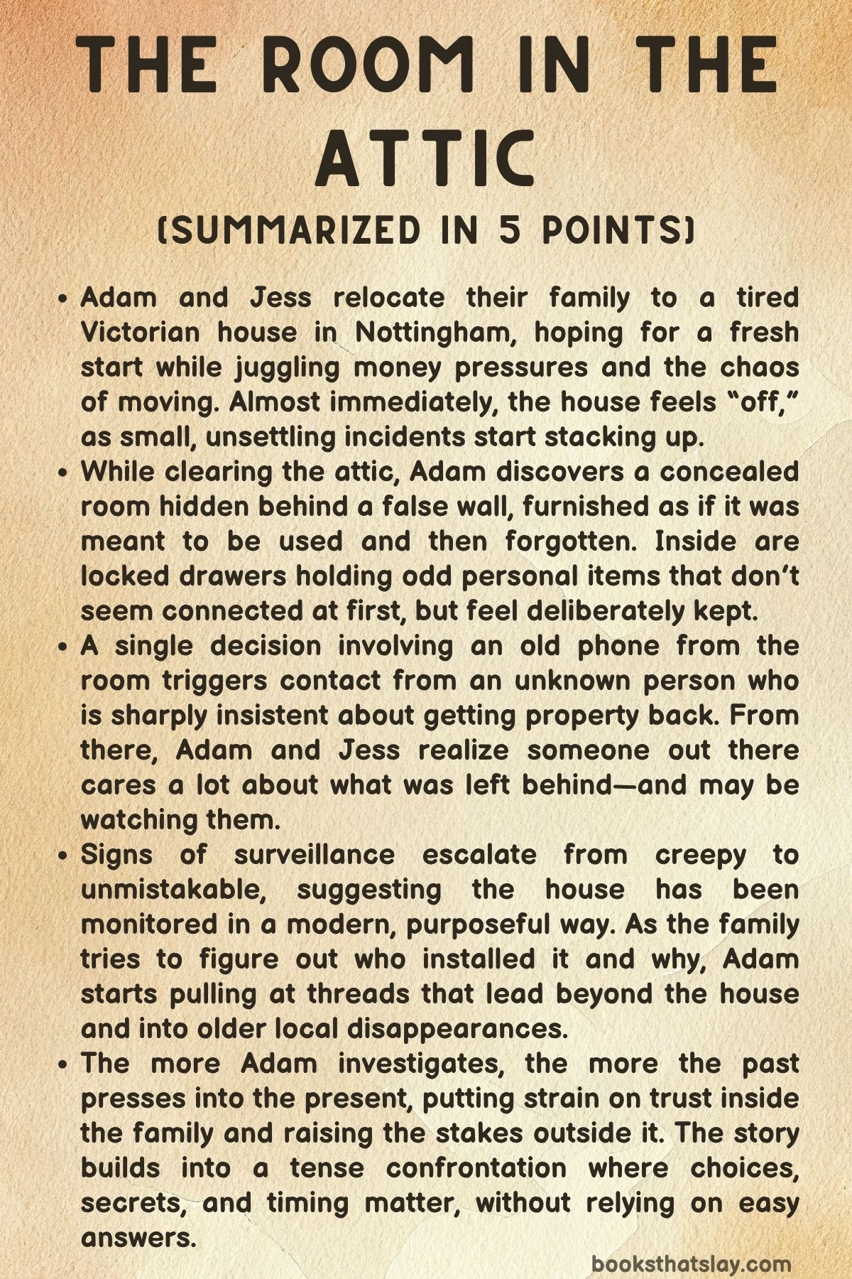 the room in the attic summary