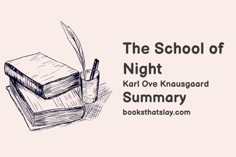 The School of Night Summary, Characters and Themes