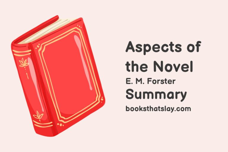 Aspects of the Novel Summary and Analysis