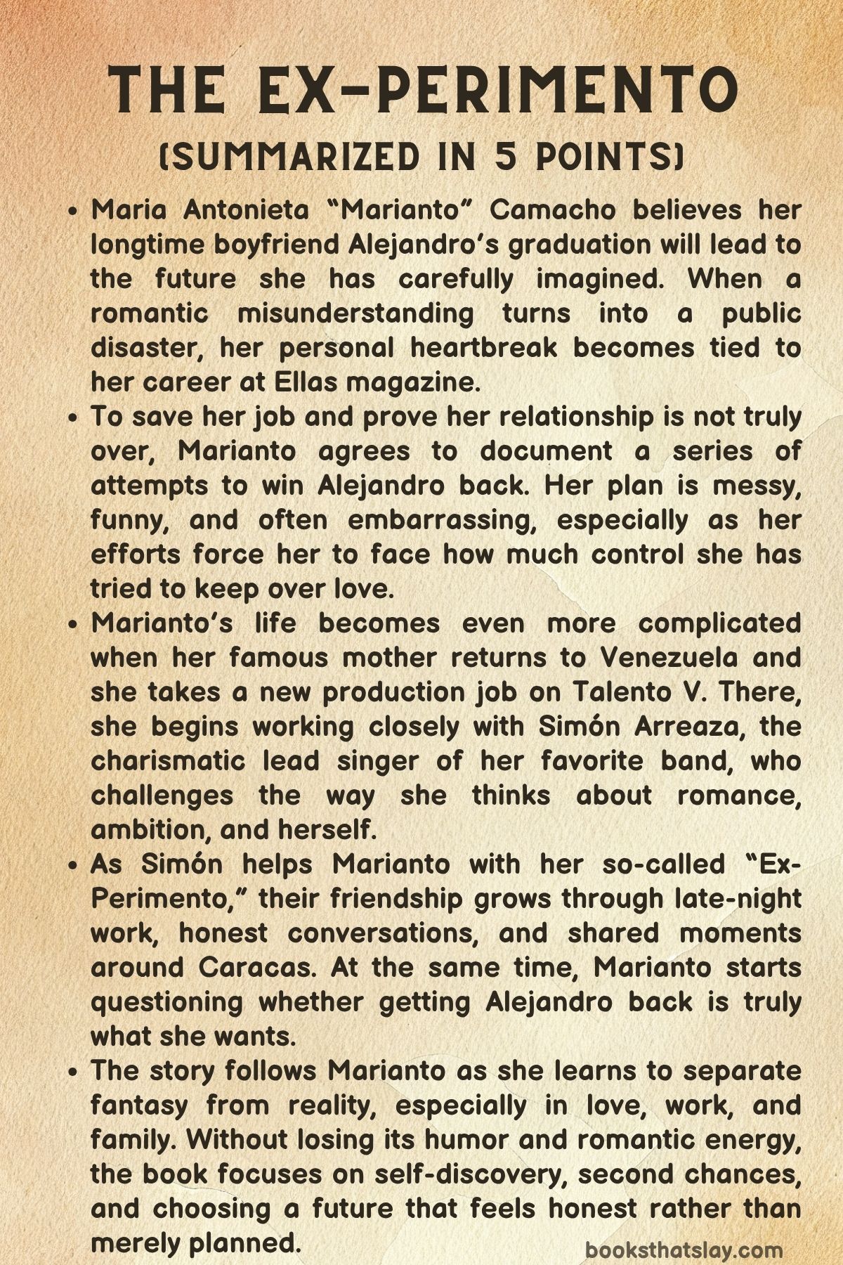The Ex-Perimento Summary