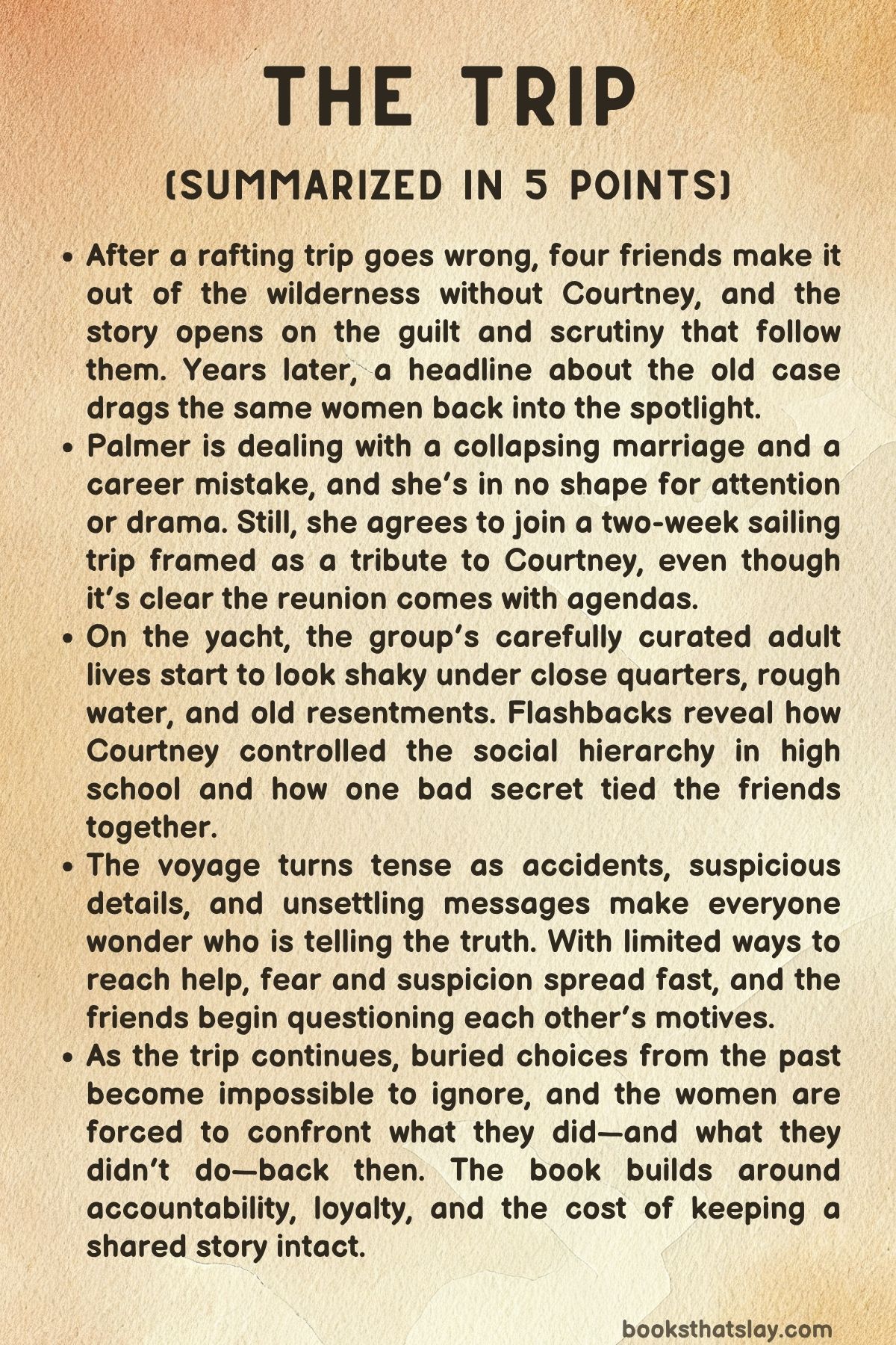 The Trip by Audrey J. Cole Summary