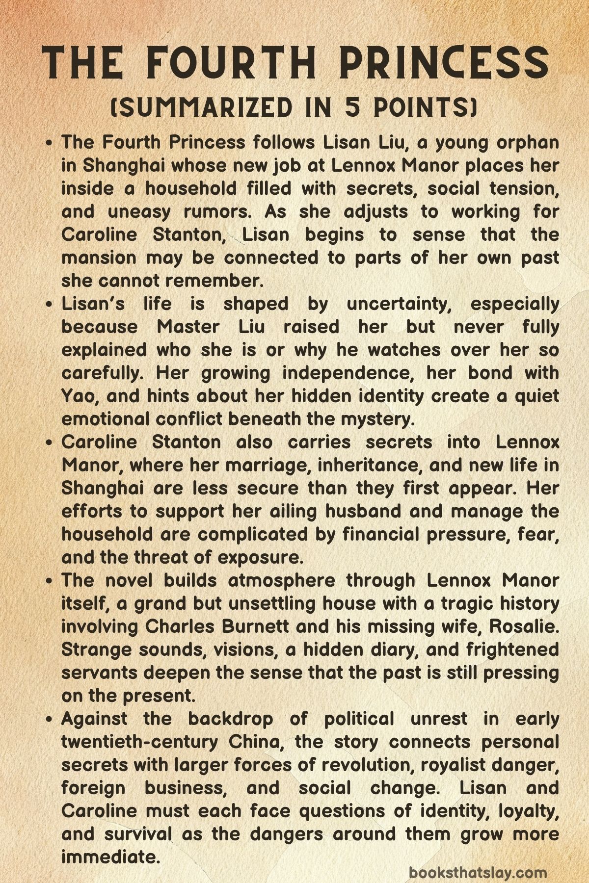 The Fourth Princess Summary