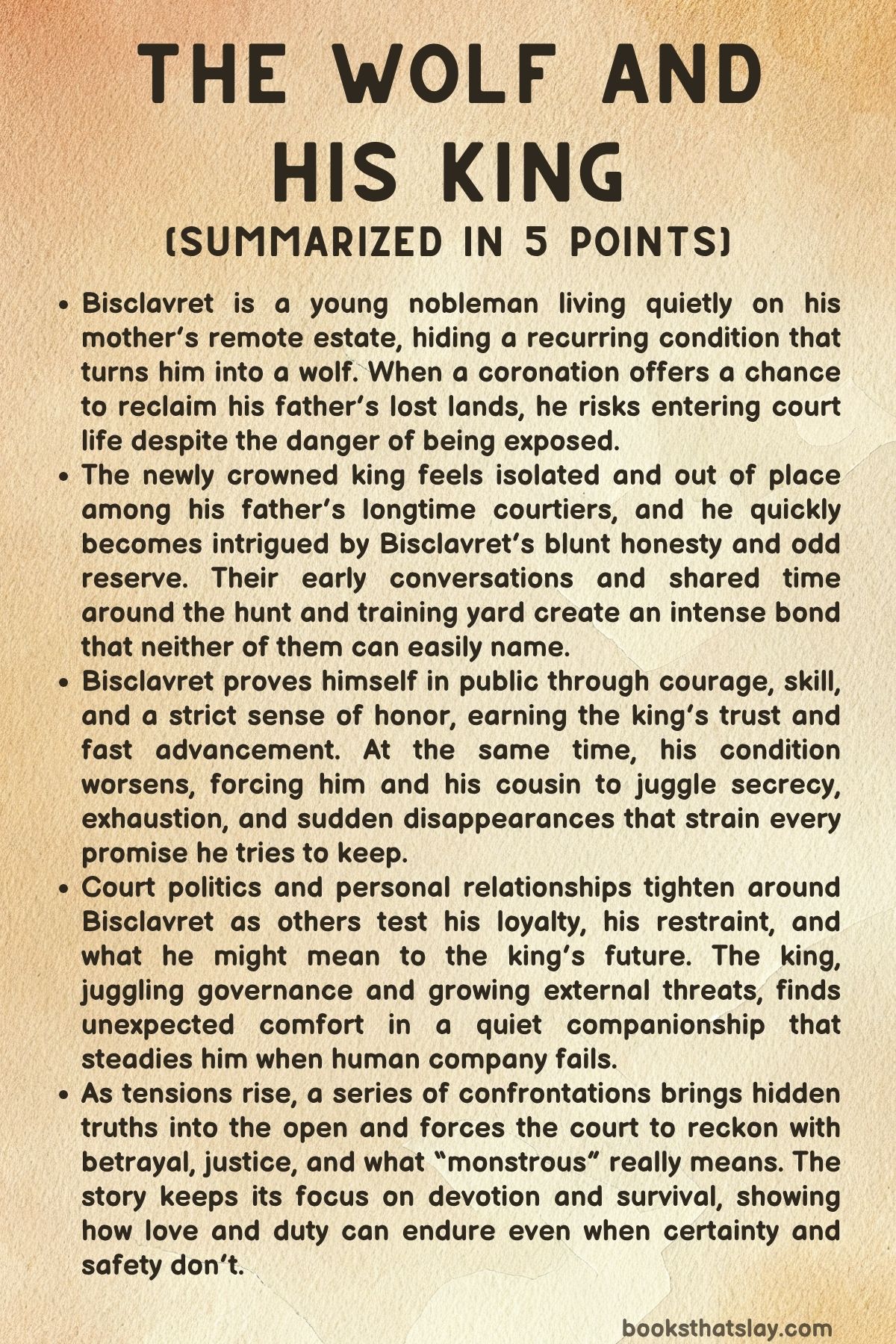 The Wolf and His King Summary