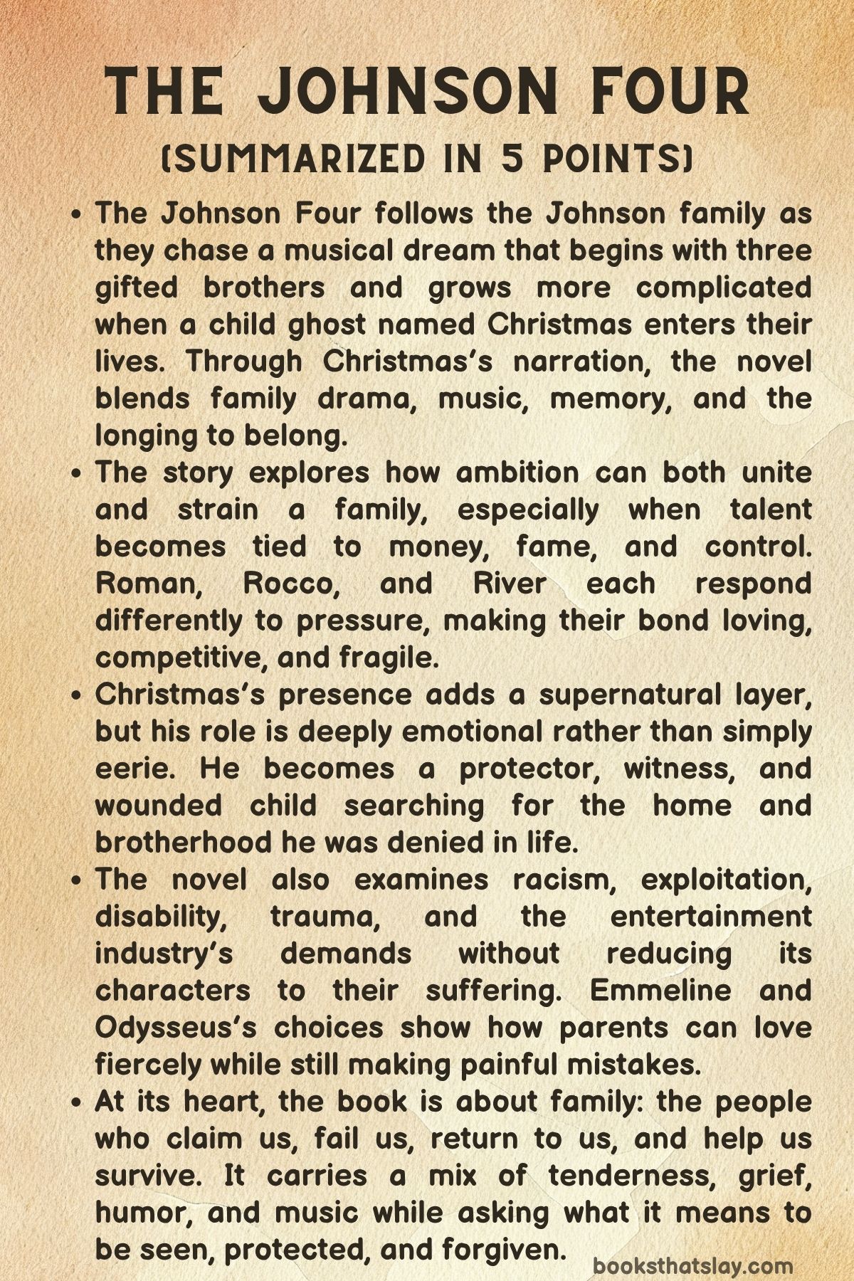 The Johnson Four Summary