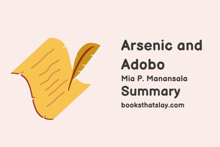 Arsenic and Adobo Summary, Characters and Themes