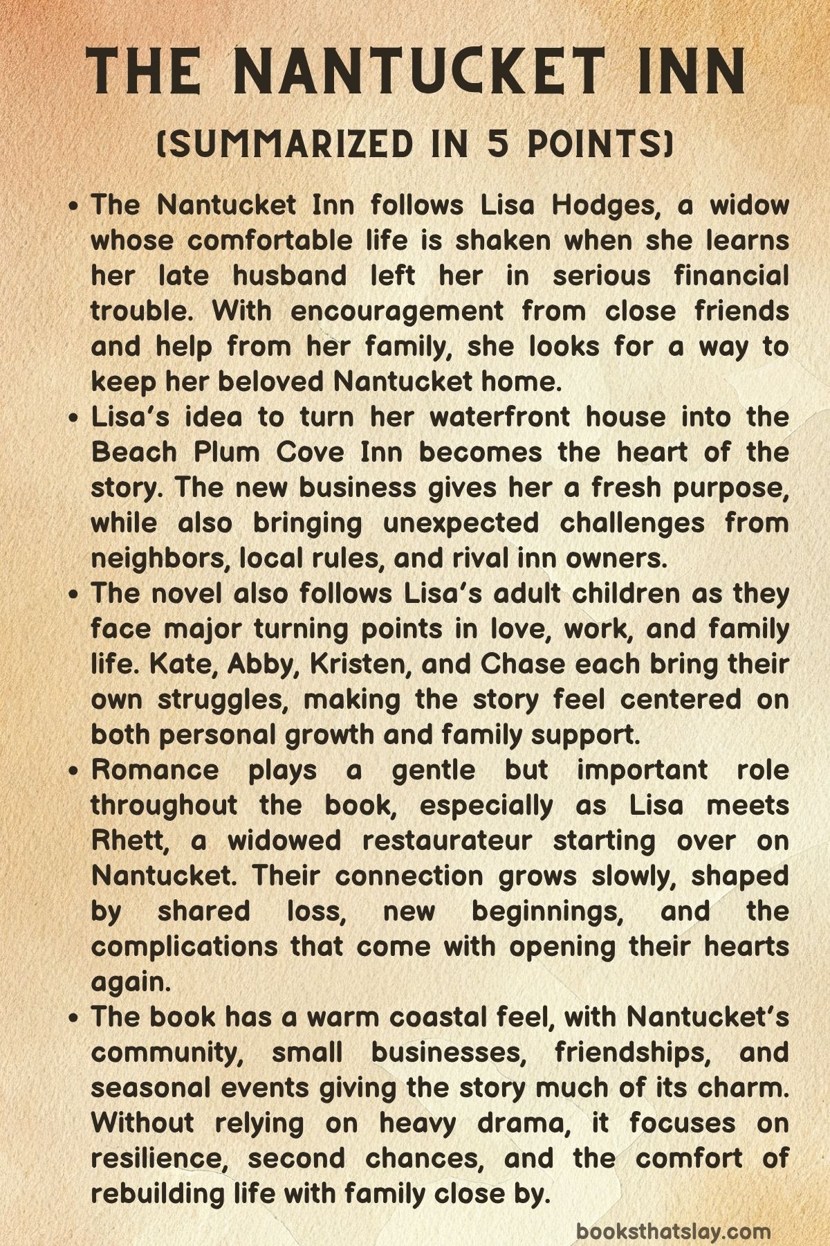 the nantucket inn summary