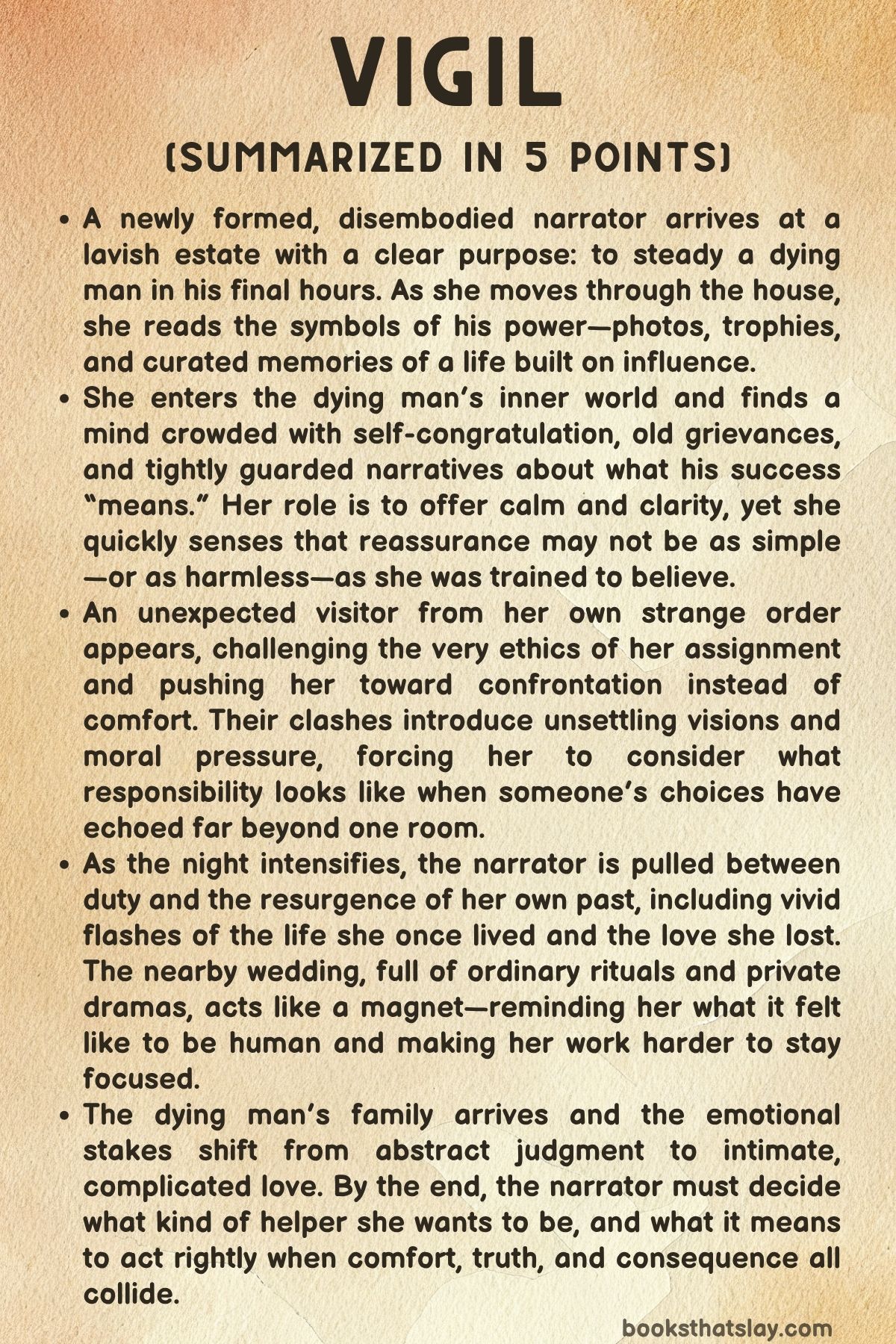 Vigil by George Saunders Summary