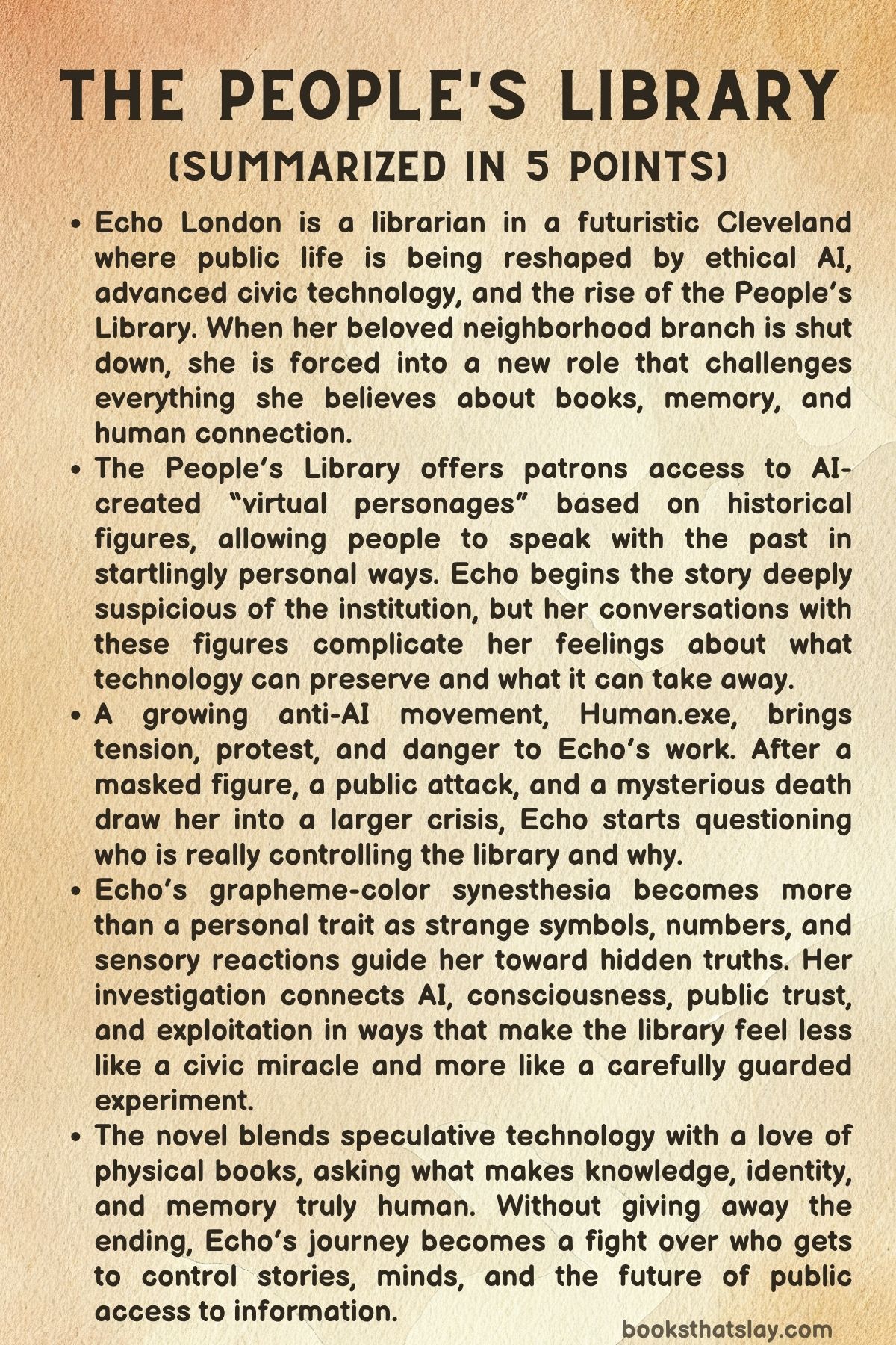 the people's library summary