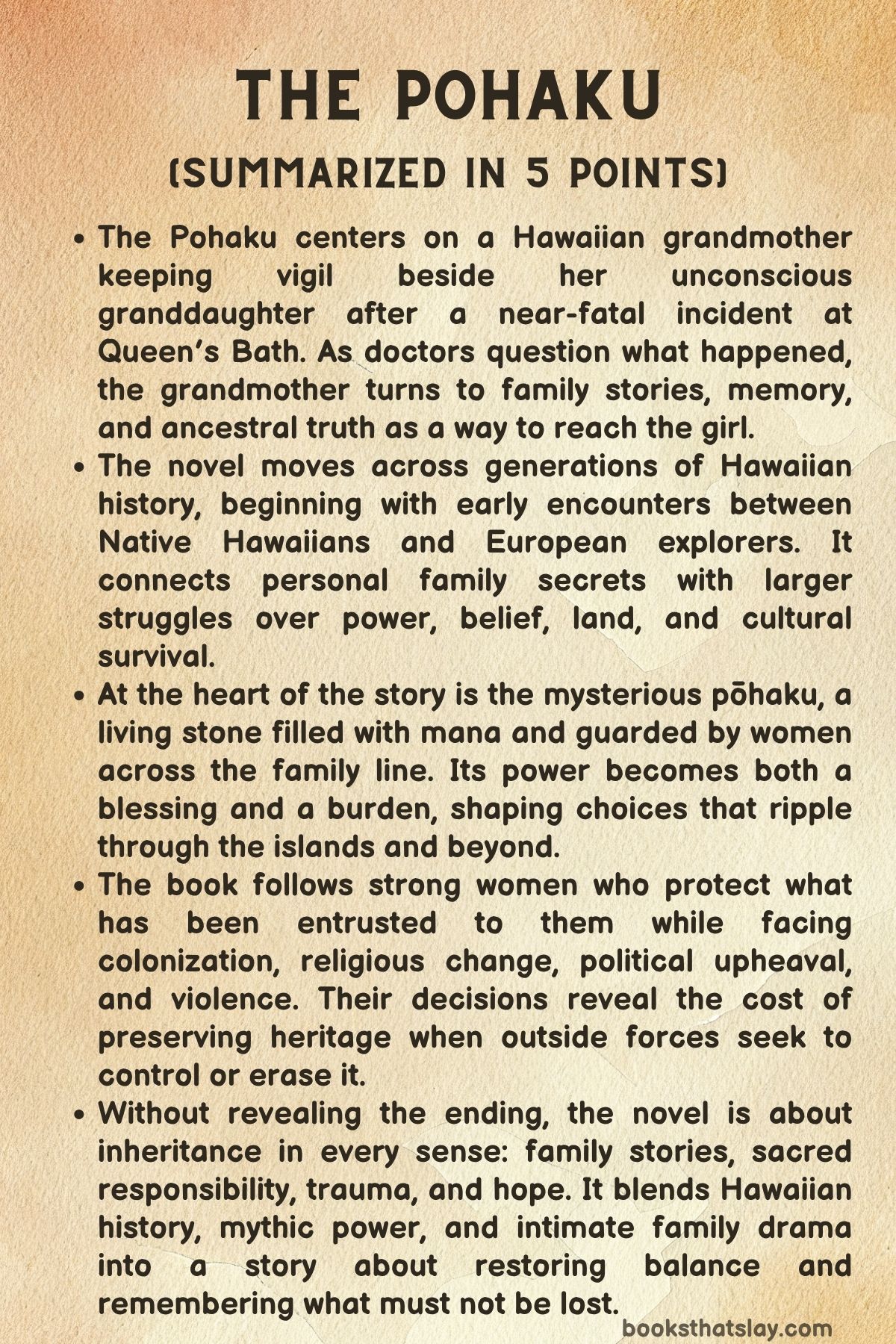the pohanku summary