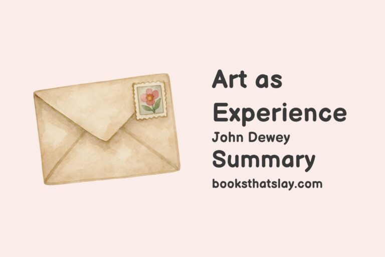 Art as Experience Summary and Analysis