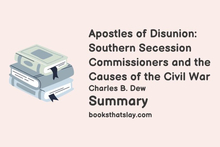 Apostles of Disunion Summary and Analysis