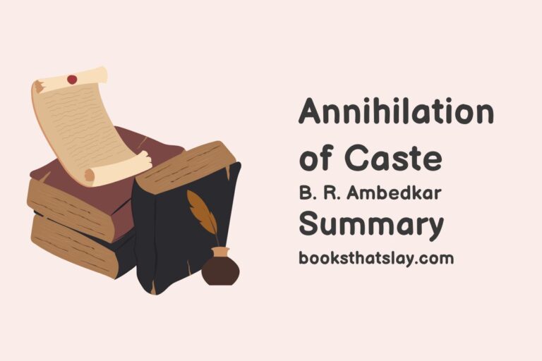 Annihilation of Caste Summary and Analysis