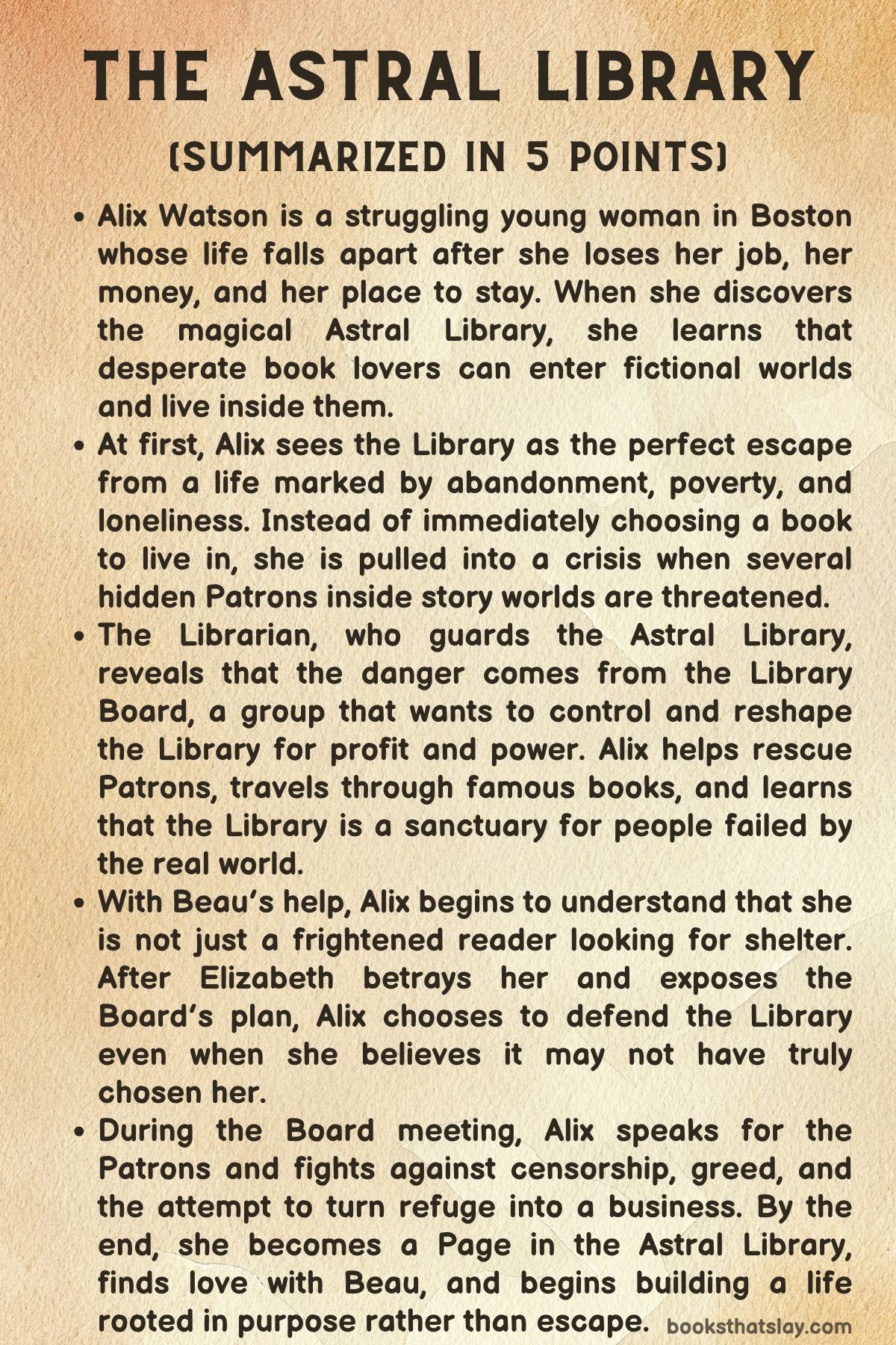 The Astral Library Summary