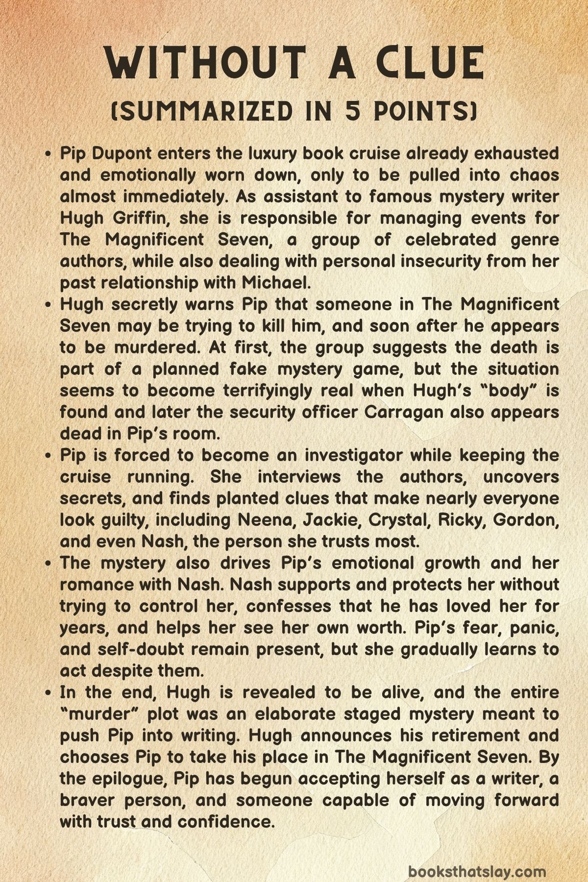 Without a Clue Summary