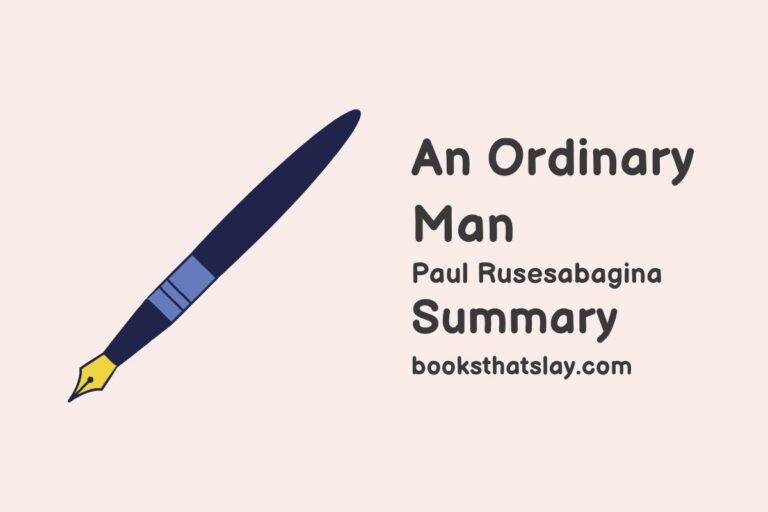 An Ordinary Man Summary and Analysis