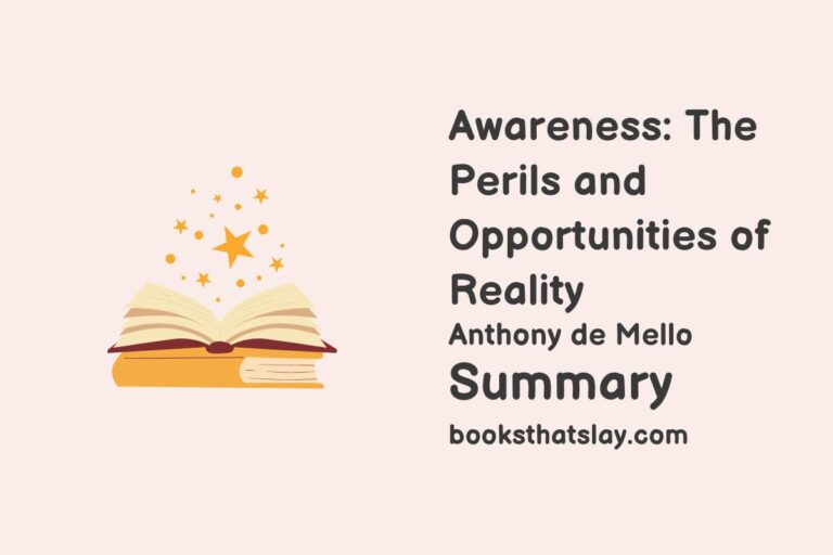 Awareness by Anthony de Mello Summary and Analysis